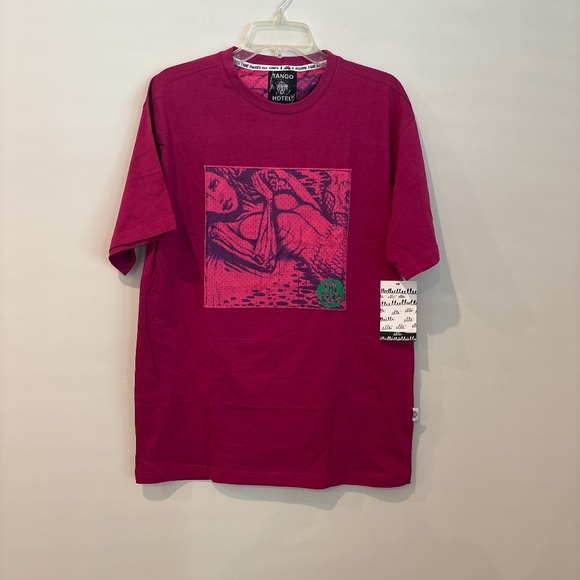 Tango Hotel ELLE FUCHSIA T-SHIRT men’s xl - Picture 1 of 4